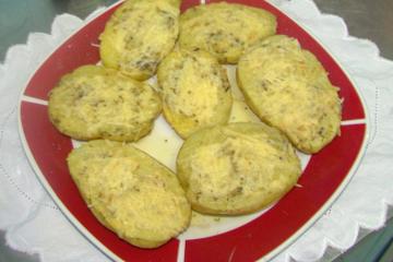 Batata rápida de microondas
