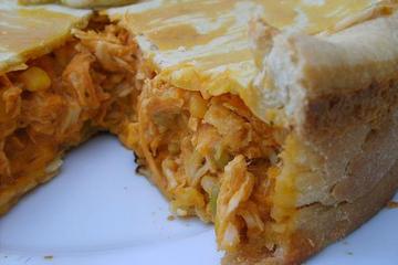 Torta de frango cremosa da Aline
