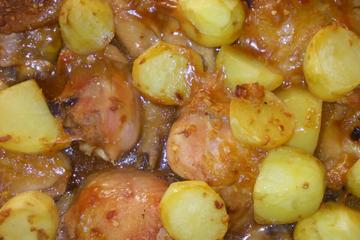 Filé de frango com batata