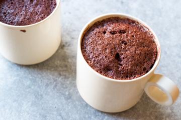 Bolo de chocolate na airfryer