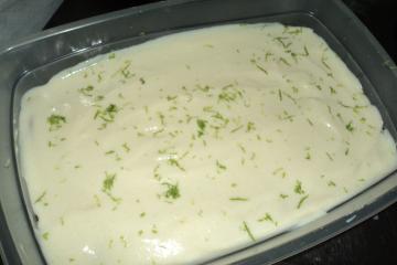 Pavê de mousse de limão