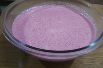 Mousse de morango facílimo