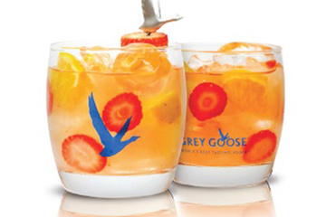 Grey Goose Caipiroska morango e tangerina