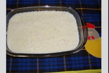 Cuscuz de tapioca do Lúcio Cézar