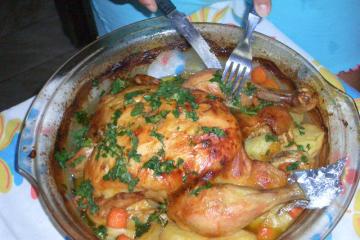 Frango recheado delícia