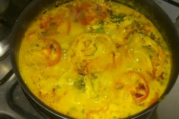 Moqueca de Peixe com Pirão