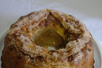 Bolo de banana com farinha de rosca