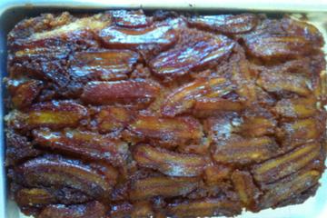 Torta de banana fácil