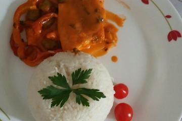 Filé de peixe ao forno