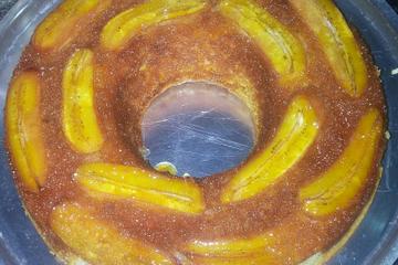 Torta de banana fácil