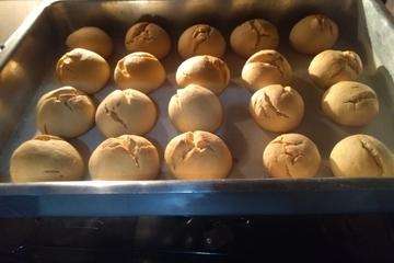 Pão com fermento de bolo