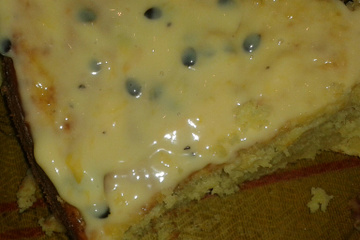 Bolo de maracujá de liquidificador