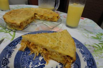 Torta de frango rápida