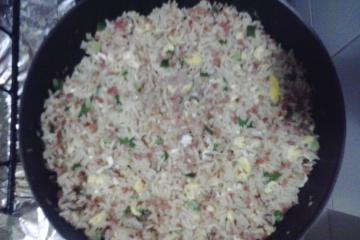 Arroz chinês - yakimeshi - fácil