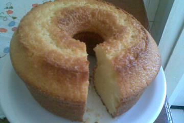 Bolo de maracujá de liquidificador da márcia