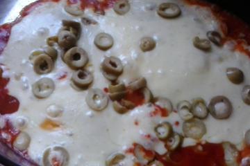 Bife de soja à parmegiana