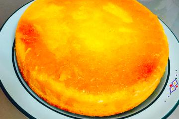 Bolo de laranja molhadinho