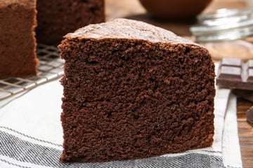 Bolo de chocolate sem glúten