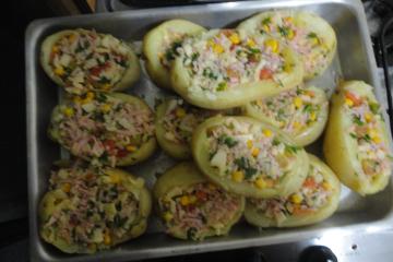 Batata recheada