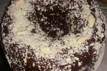 Bolo mousse de chocolate
