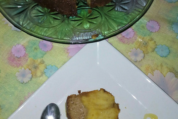 Bolo pudim pura tentação