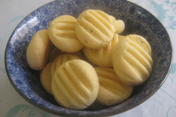 Biscoito de fubá sem glutén
