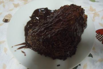 Bolo de chocolate da Lelê