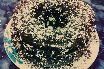 Bolo de chocolate de liqüidificador