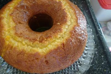 Bolo de Laranja Simples