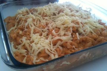 Macarrão de panela de pressão com queijo