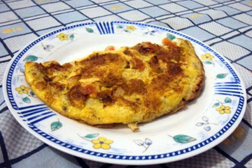 Omelete turbinado