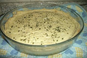 Quiche queijo Minas