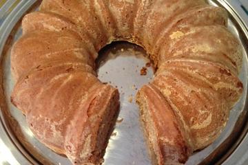 Bolo de banana sem açúcar