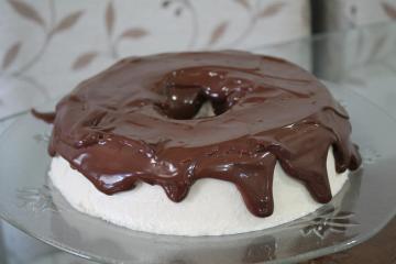 Sorvete maria-mole com ganache: receita prática