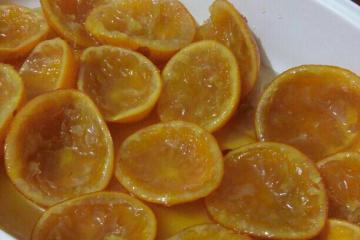Doce de laranja pera