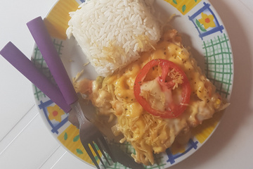 Camusquim ou macarrão com camarão