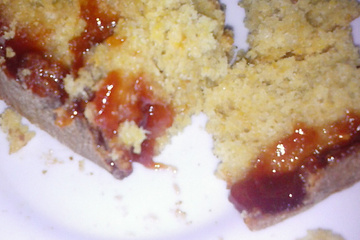 Bolo de Milho com Goiabada