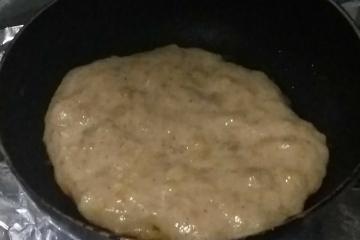 Panqueca fit de banana