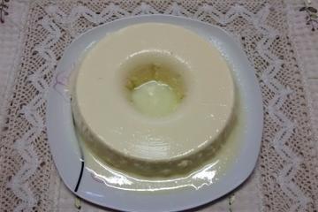 Pudim de iogurte