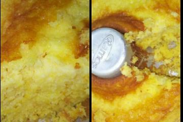 Bolo de milho cremoso
