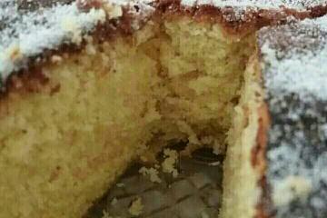 Pão de ló de fubá extra fofo
