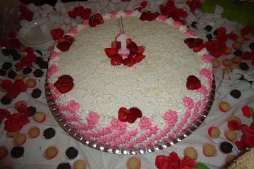 Bolo de morango