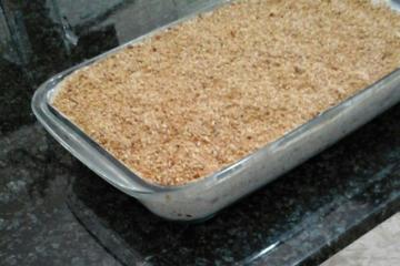 Pavê de amendoim preguiçoso