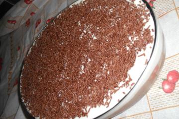 Pavê de chocolate