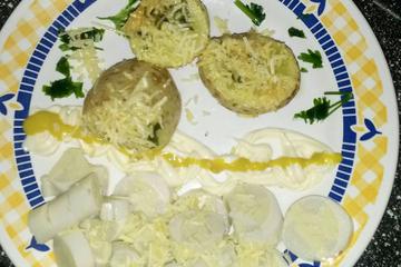 Batata rápida de microondas