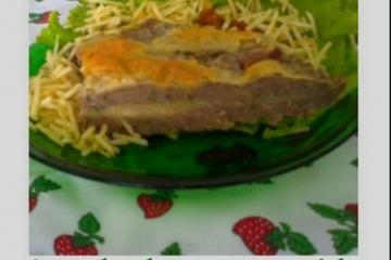 Assado de carne moída