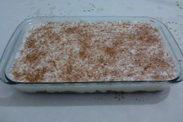 Torta de coco queimado