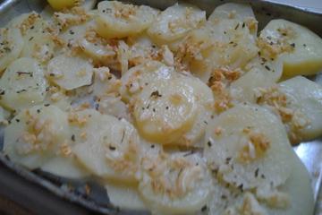 Batata ao alho