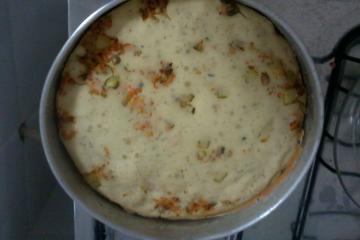 Torta salgada light rápida