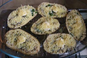 Batata rápida de microondas